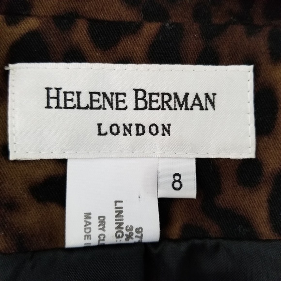 🔴SOLD🔴 Helene Berman London Leopard Blazer - Picture 7 of 8